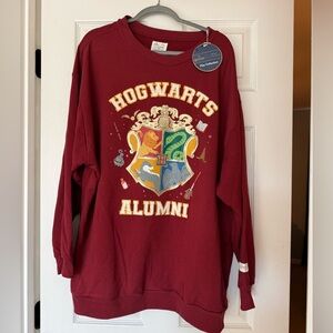 Little Sleepies Burgundy Harry Potter Play Collection Sweatshirt
